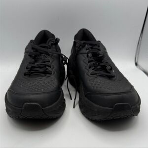 Hoka BONDI SR Men's 11 All-Black Work Shoes S16